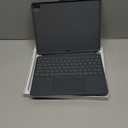 Case with Keyboard for iPad Pro13 M4/ M5: Bluetooth Wireless Detachable Magnetic Stand Rechargeable Keyboard with Folio Slim Compact Removable Cover with Trackpad, White Backlit