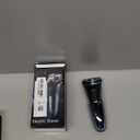 Electric Razor for Men, Electric Shaver for Men Face, with Pop Up Trimmer Waterproof Wet Dry Rechargeable Shaver Blue