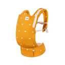Baby Tula Cotton Free-to-Grow Baby Carrier - Adjustable, Comfortable, Newborn to Toddler Carrier - Ergonomic Fit for 7lbs to 45lbs - Back & Front Carry Options - Play (Yellow/Hearts)