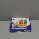 hahaland Montessori Wooden Brain Building Block for Toddler 1-3 Stacking Toy Day & Night Puzzle Game with 24 Challenges Toddler Lacing Stringing Beads for Ages 1 2 3 Preschool Learning Activities