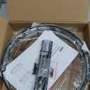 LAMU 10'' Wood Lazy Susan Spice Rack Organizer, 2 Tier Spice Organization for Cabinet, Countertop, Kitchen, Table Top, Pantry, Condiment and Seasoning Rack Organizer