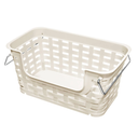 Small Stacking Storage Basket with Metal Handle
