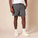 Amazon Essentials Men's Classic-Fit 7" Chino Shorts (Gray)