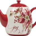 Certified International Winters Joy Teapot 40 oz.