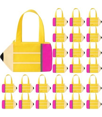 Back To School Paper Bags FYSUIMU 24Pcs Back To School Pencil