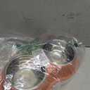 Dog Bowls Double Dog Water and Food Bowls Stainless Steel Bowls with Non-Slip Resin Station, Pet Feeder Bowls for Puppy Medium Dogs Cats (3.Pink)