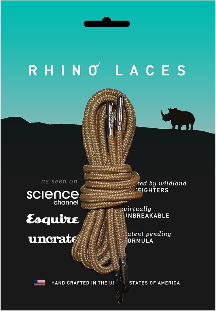 Heavy Duty Unbreakable Boot Laces (70, Coyote Brown)