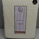 Superior Diamond Weave All-Season Cotton Blanket, Cover for Home, Couch, Bed, Soft, Warm Blankets, Boho Aesthetic, Comfy, Cozy, and Cute Covers, Decorative Bedding Essentials, Full/Queen, Ivory