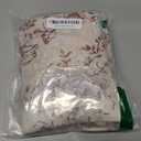 jinchan Linen Floral Tier Curtains 45 Inch Christmas Decorations Farmhouse Botanic Cafe Curtains Light Filtering Drapes for Small Windows Back Tab Half Window for Kitchen Living Room 2 Panels Red