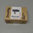 SMALLRIG Push-Button Rotating Side Handle with 1/4"-20 Screws, for Left and Right Hand, 360 Rotatable Side Handle with Anti-Slip Silicone, Max. Load 15Kg