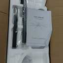 Fanbulous 65 Inch Ceiling Fans No Light with Remote, Black Indoor/Outdoor Ceiling Fan Without Light with Quiet Reversible DC Motor, 6 Speeds, 8 Blades Large Ceiling Fan for Living Room Bedroom Patio