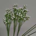 MAQIAHN 3 Baby Breath Artificial Flowers - Babies Breath Flowers Artificial Bulk Faux Flowers Bouquet White Flores Greenery Real Touch Fake Flowers Arrangements Wedding Centerpieces Tables Decorations
