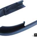 Savadicar Upgraded Version Rain Gutter Extensions, Roof Hard-Top ABS Rain Groove Diverter, Rainwater Deflector Compatible with 2007-2018 Jeep Wrangler JK JKU, Exterior Accessories, Black, 2 PCs