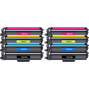 LEMERO UEXPECT TN227BK/C/M/Y High Yield Toner Cartridge Compatible Replacement for Brother TN227 TN227 TN227BK TN223BK TN223 TN223 for MFCL3770CDW HLL3290CDW MFCL3710CW HLL3270CDW ( 5 Pack)