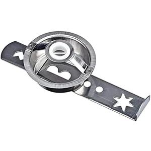 kaiwern Cookie Maker Pastry Attachment, Cookie Attachment for Meat Grinder Meat Mincer Churros Making Tools, Stainless Steel Biscuit Mold Dough Cutters Pastry Maker Kitchen Accessories (8#)