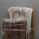 Nathan James Barker Classic Counter Height Wood Barstool with Leather Removable Cushion, Backless Island 24" Bar Stool for Kitchen, Chestnut Brown