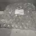 Prestee 48 Pack Plastic Champagne Flutes 9 oz - Stemless Disposable Champagne Flutes for Cocktails Mimosa Bar and Party Supplies - Clear Shatterproof Plastic Wine Glasses for Wedding and Summer Party, 48 Count