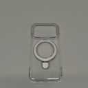 TORRAS Ostand Ultra Slim for iPhone 17 Pro Case Clear 6.3'', [Never Yellow] Magnetic Stand [Fit for MagSafe], Frameless with Thin Minimalist Case for iPhone 17 Pro, Hard PC Protection