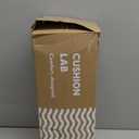 Cushion Lab Travel Deep Sleep Pillow  Compact Memory Foam Neck Pillow for Sleeping, Portable Pillow for Hotels, Camping, Side & Back Sleepers, On-The-Go  Calm Grey