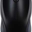 Logitech M317 Wireless Mouse, 2.4 GHz with USB Receiver, 1000 DPI Optical Tracking, 12 Month Battery, Compatible with PC, Mac, Laptop, Chromebook - Black