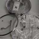 LOLYKITCH 10-12 Inch Tri-ply Stainless Steel Frying Pan Set with Lids,Skillets,Induction Cookware Set,Dishwasher and Oven Safe,Detachable Handle