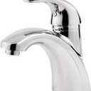 Pfister Parisa Bathroom Sink Faucet, Single Control, 1-Handle, Single Hole, Polished Chrome Finish, LF042PRCC