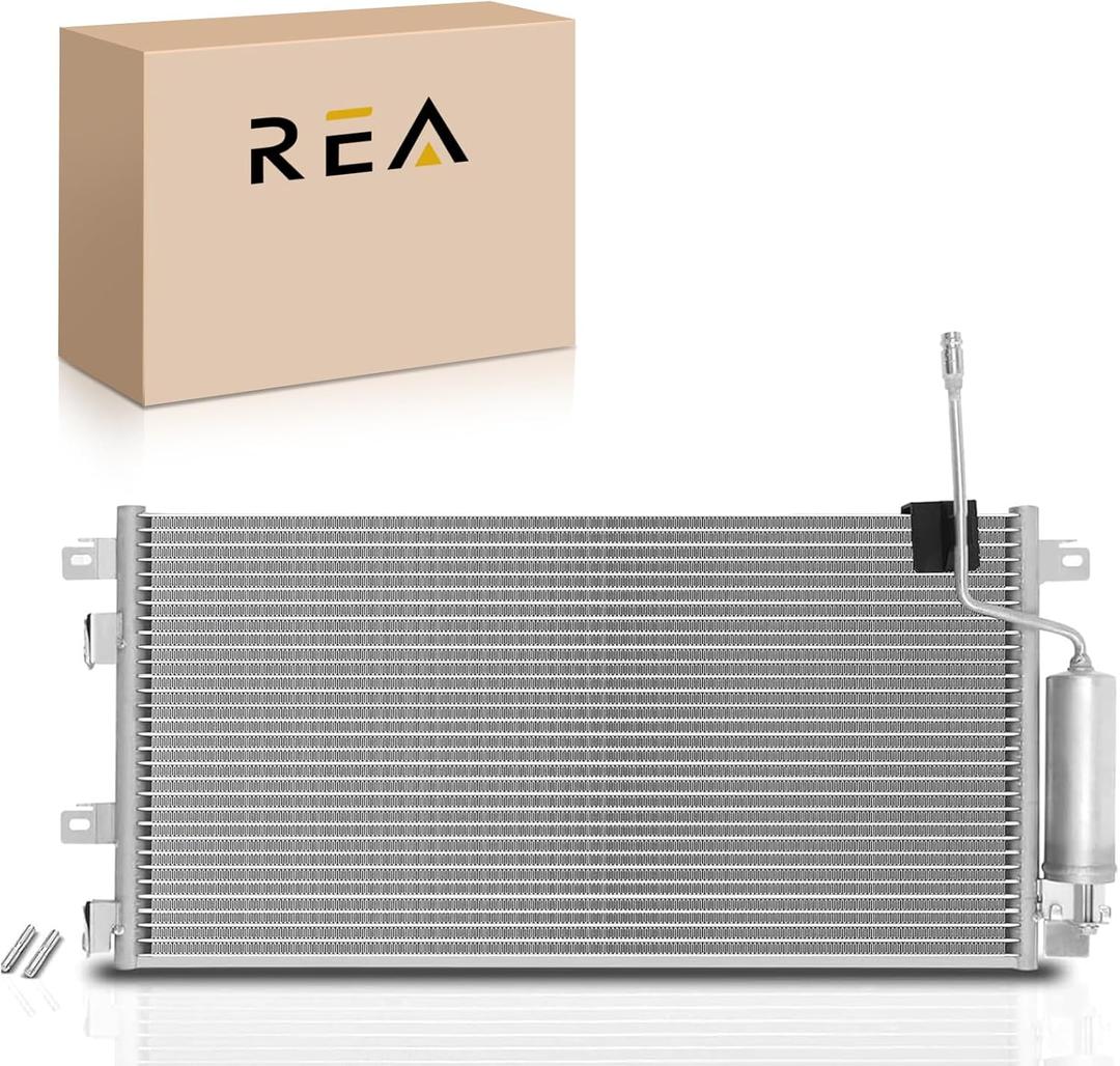Air Conditioning A/C Condenser Compatible with Ford Focus 2008 2009 2010 2011, 2.0L 2.5L, Manual Transmission 3674, 8S4Z19712BA, YJ546, AS4Z19712B
