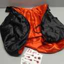 JACKGOLD Halloween Costume Poncho Halloween Party Costume Set Vampire Costume Pumpkin Clothing Role Play (Black Red)