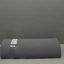 Under Knee Pillow for Sleeping on Back - Half Moon Bolster Pillow for Legs - Memory Foam Knee Pillow for Back Sleeping with Removable Cooling Cover (Dark Grey)