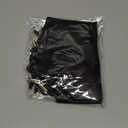 Toy Storage Bags, 6 Pcs Quality Satin Silk Drawstring Pouch Adjustable Microfiber Toy Organizer Bags Gift Bag Foldable Ditty Bag for Women Men Toys Underwear Sunglasses Cosmetic (3 Sizes Black)