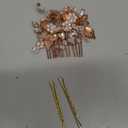 Crystal Hair Comb Bridal Hair Accessories Bridal Hair Comb Bride Insert Comb Rhinestone Hair Accessories Wedding Headdress Tiara Pearl Bridesmaid European and American