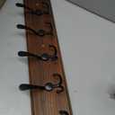 Coat Rack Wall Mount, Wooden Heavy Duty Coat Rack for Wall,6 Triple Coat Hanger Hooks for Hanging Coats,Jacket,Hat,Clothes (Brown, 6 Hooks)