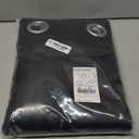 NICETOWN Black Out Curtains for Bedroom 84 inches Long - Light Reducing Thermal Insulated Solid Grommet Curtains/Panels/Drapes for Living Room (Set of 2, W52 x L84)