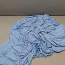 bricia Wedding Arch Backdrop Stand Cover, 7.2FT Double Sided Stretchy Arch Cover Fitted Wedding Birthday Party Banquet Decoration (Bluemist 86.4''L x 48''W)