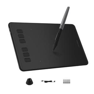 HUION Inspiroy H640P Drawing Tablet, 6x4 inch Digital Art with Battery-Free Stylus, 8192 Pen Pressure, 6 Hot Keys, Graphics Tablet for Drawing, Writing, Design, Teaching, Work with Mac, PC & Mobile