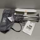 Bright Starts Pop N Sit Portable Booster Seat, 3-in-1 Floor Seat, Travel High Chair & Toddler Booster with Feeding Tray, Indoor/Outdoor, Grey, 6 Months3 Years (Core Gray)