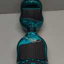 XERATH All terrain hoverboard with bright LED lights and flashing wheels,self balancing scooters with Bluetooth Speakers,UL2272 Safety Certification kids hoverboard ages 6-12 and teen(TURQUOISE)