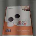 ARENTI Baby Monitor with 2 Cameras, 2K/3MP WiFi 6 Camera and Audio, 5-inch Wireless Screen, Smartphone App, Super Night Vision, Crying Detection, Auto Tracking, Temp&Humidity Sensor (D3 Set)