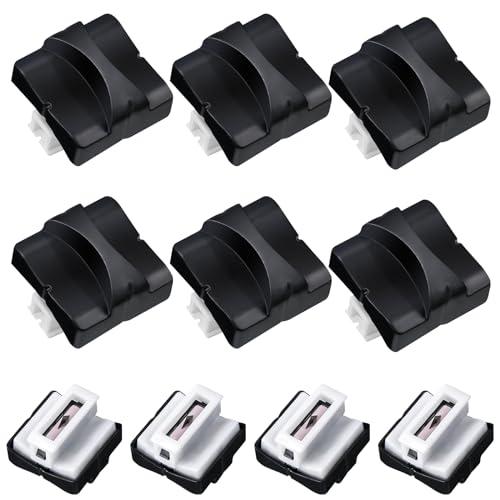 Mudder 10 Pieces Paper Cutter Replacement Blade Cutting Replacement Blades Refill for A4 Black and White Paper Trimmer(Black)