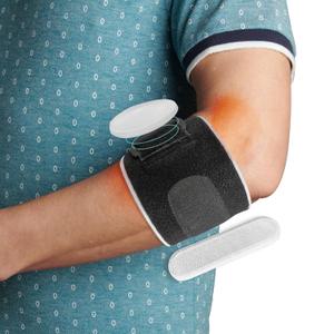 2 x Elbow Brace for Tendonitis, Adjustable Tennis & Golfers Elbow Strap with 2PCS Compression Gel Pads, Counterforce Brace for Tendon Pain Relief & Support Fit Men and Women 8"-12" (1)