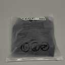 SONGSKY Sports Bras for Women High Impact,Adjustable Racerback Molded Cup Running Sports Bra with Sewn in Pads, Medium, Black 