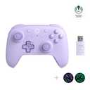 8Bitdo Ultimate 2C Hall Effect Joysticks and Hall Triggers Wireless Controller for Windows PC and Android, with Remappable L4/R4 Bumpers, Turbo function & Rumble vibration (Purple)