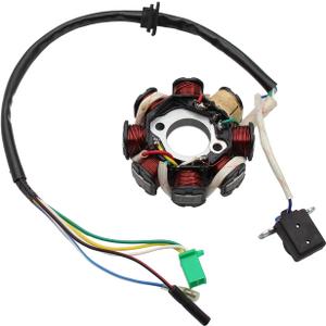 8 Pole 8 Coil Magneto Stator Coil For 125cc 150cc GY6 Engine ATV Scooter Quad Dirt Bike Buggy