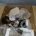 XSDeTu Battery Operated Wall Sconces Set of 2, Modern Rechargeable Wall Mounted Lamps with Remote Control, Adjustable 3 Colors Dimmable Wall Lights for Bedroom, Wooden Arm, Hexagonal Fabric Shade