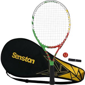 Senston 19" 23" 25" Kids Junior Tennis Racquet for Kids Children Boys Girls Tennis Rackets with Racket Cover