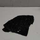 FUHSY Black Christmas Tree Skirt 21 Inch Sequin Tree Skirt Velvet Tree Skirts Small Tree Cover Mat Thick Fabric Tree Cover Skirt Pencil Xmas Skirt Tree Shimmer Halloween Tree Skirts for Home Ornaments