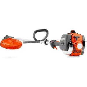 Husqvarna 122RJ Gas Weed Eater and Brushcutter, Multi-Purpose Gas Brush Cutter Tool with String Trimmer Head and Grass Blade, Adjustable Harness for Additional Support, Gifts for Men, 970732503