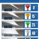 Upgraded Jet Nozzle Power Washer Wand Hose Nozzle, Adjustable Hydro Nozzle Wands 18-33 inch, Jet High Pressure Water Hose Sprayer with 5 Tips for Garden, Patio, Floor & Car, Black