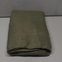 MIULEE Light Olive Green Linen Curtains 96 Inches Long 2 Panels for Bedroom Living Room, Soft Linen Textured Natural Window Drapes Semi Sheer Light Filtering Back Tab Rod Pocket Burlap Look Decor