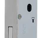 Wealrit 9-7/16" Mortise Lock for Glass Doors Sliding Patio Door Linkage Lock Replacement (Mortise 1")